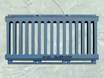 Grille de caniveau en fonte ductile, Grille de drainage