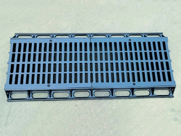 Grille de caniveau en fonte ductile, Grille de drainage