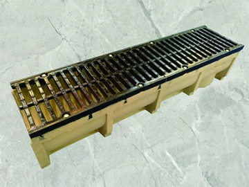 Grille de caniveau en fonte ductile, Grille de drainage