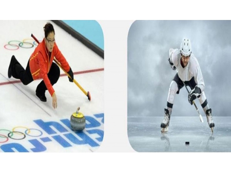 Glace synthétique, Patinoire synthétique