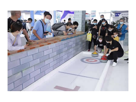 Glace synthétique, Patinoire synthétique