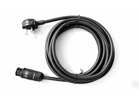 Câble solaire AC avec fiche Type G et connecteur BC01