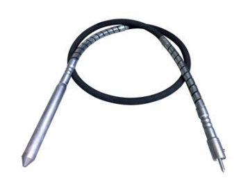 Flexible d'aiguille vibrante, tête excentrique de vibrateur, type III