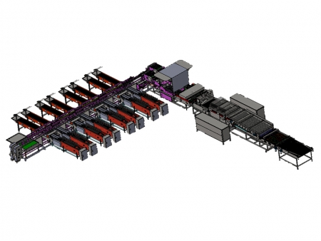 Ligne de traitement d’œufs 305A avec machine de nettoyage & calibreuse (60.000 œufs/heure)
