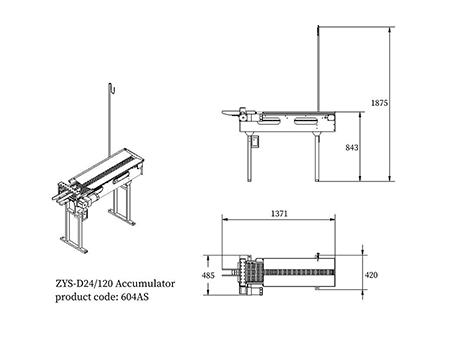 Table d’accumulation 604AS