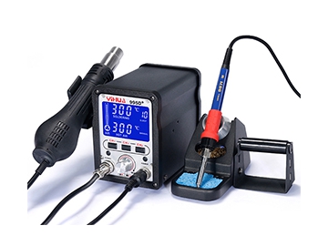 Station de reprise d'air chaud avec fer de soudage CMS LCD YIHUA-995D 