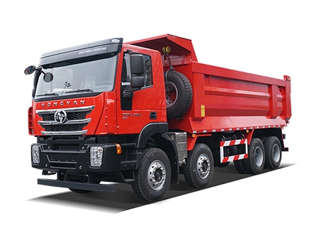 Camion benne Euro 5, 8×4 (Genlyon)