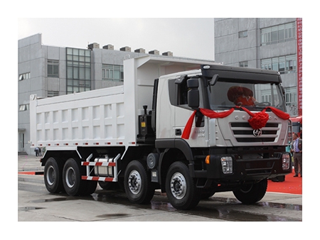Camion benne Euro 3, 8×4 (Genlyon)