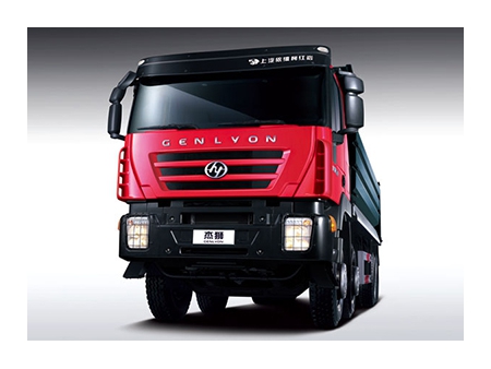 Camion benne Euro 5, 8×4 (Genlyon)