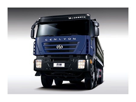 Camion benne Euro 5, 8×4 (Genlyon)
