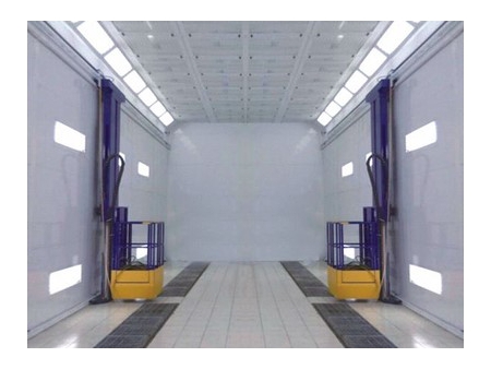 Nacelle de travail, plateforme élévatrice pour cabine de peinture