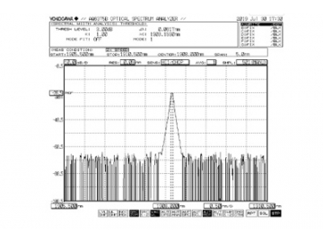 Laser à fibre à largeur des raies étroite 2.0µm MHz/GHz