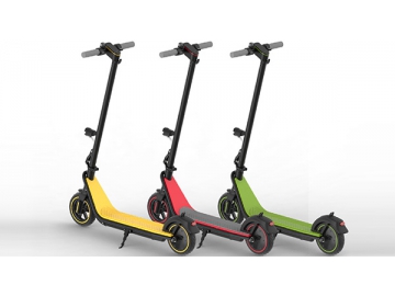 Trottinette électrique, Roue arrière avec moteur de 380W, Pneu de 8.5 pouces avec gomme dure en caoutchouc, Trottinette de transport urbain série 858