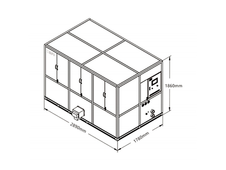 Machine à glaçon cube  (CV1000 / CV2000 / CV3000 / CV5000 / CV10000 / CV20000 )