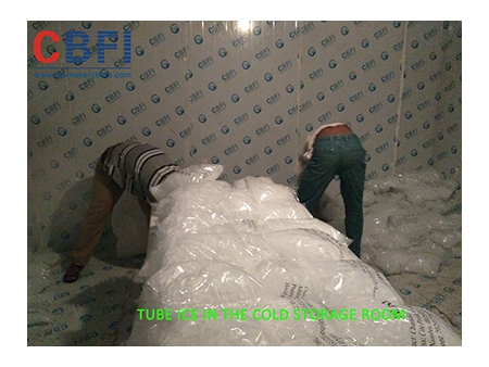 Usine de fabrication de glace en tube de 10 tonnes de CBFI à Djibouti