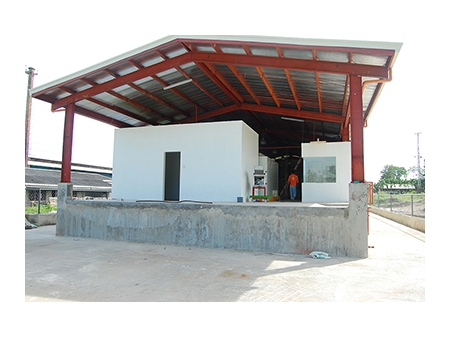 Usine de fabrication de blocs de glace de 12 tonnes de CBFI aux Philippines