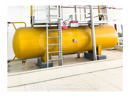Chambre froide automatisée avec chaîne du froid et ammoniac GENZON