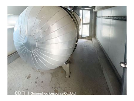 Chambre froide automatisée avec chaîne du froid et ammoniac GENZON