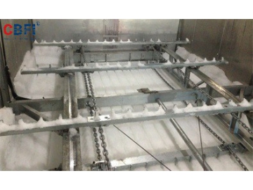 Mozambique--Système automatique de stockage de glace Type Ratissage de glace écaille 40T