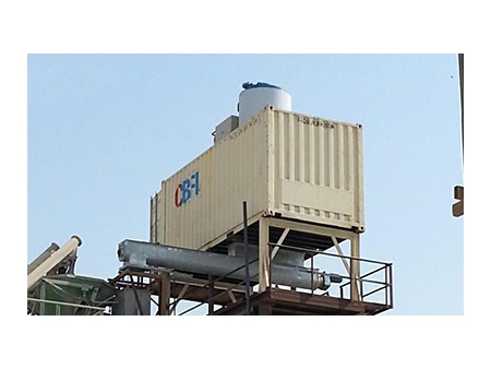 Qatar--Système de glace en écailles de 30 tonnes pour le refroidissement du béton