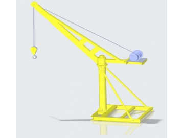 Grue de levage avec treuil