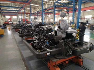 Pelle sur chenilles / Pelle hydraulique sur chenilles / Pelleteuse sur chenilles, FK80-9