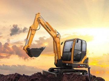 Mini-pelle / Mini-pelleteuse / Mini-excavatrice, FK35-9