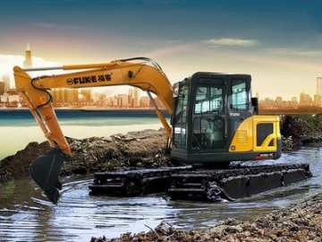 Pelle amphibie / Pelle flottante / Excavatrice amphibie, FK80-9C