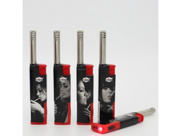 Briquet avec lampe, pour bougie/BBQ / Briquet pour bougie et barbecue FV75
