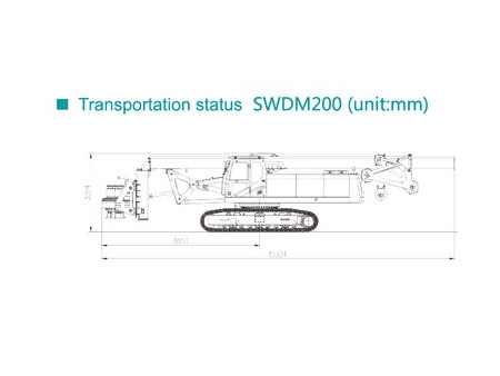 Foreuse rotative, SWDM200