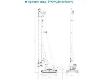 Foreuse rotative, SWDM260