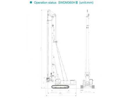 Foreuse rotative, SWDM360H3