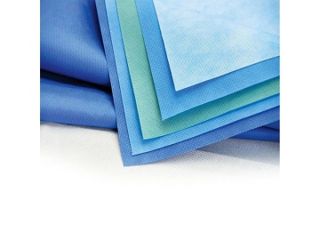Non-tissé pour vêtements de protection et blouses chirurgicales  Tissu non-tissé SMS pour vêtements de protection et blouses chirurgicales