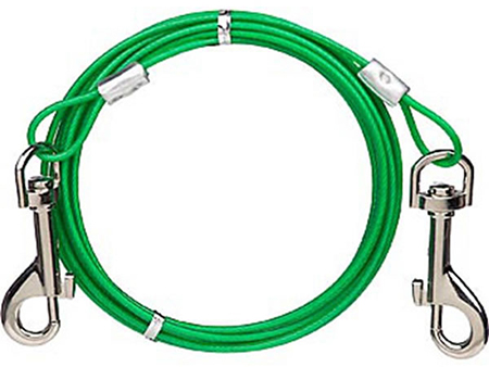 Câble d'attache pour chien, moins de 80lb
