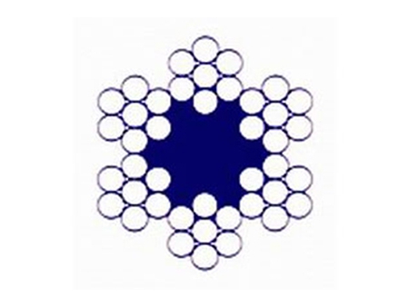 Câble acier galvanisé 6×7, IWRC (âme en acier)
