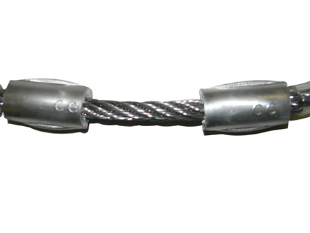 Élingue de levage câble acier sans fin