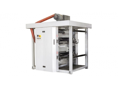 Machine de fabrication de sacs à fond pointu, avec impression bicolore en ligne  XKJD-400