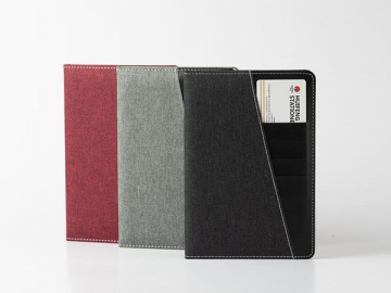 Carnet en cuir patchwork / Carnet patchwork / Bloc-notes en cuir