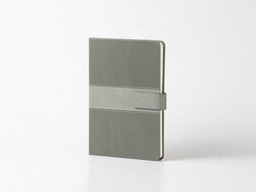 Carnet en cuir PU avec boucle magnétique / Bloc-notes à boucle magnétique