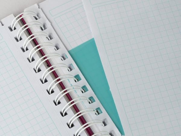 Carnets à spirales / Bloc-notes à spirales / Bloc-notes à reliure