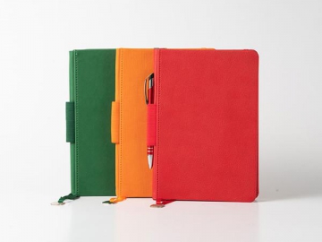 Carnet à couverture rigide, Carnet en cuir PU