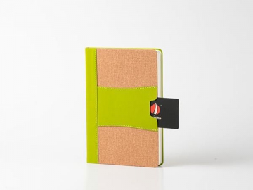 Carnet en cuir patchwork / Carnet patchwork / Bloc-notes en cuir