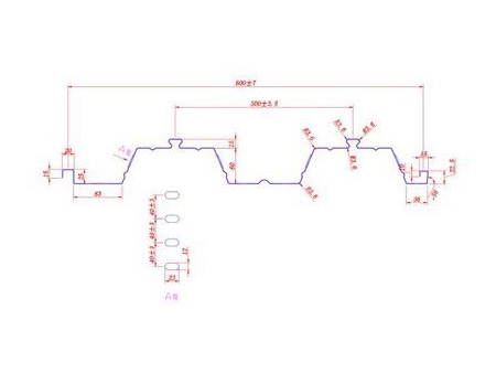 Ligne de profilage pour planchers mixtes YX75-600