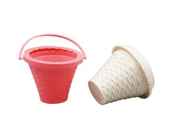 Seau en plastique IML avec anse 80ml, CX032
