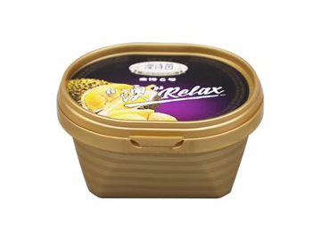 Boîte IML avec couvercle 70ml, récipient pour crème glacée, CX005