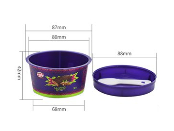 Gobelet IML avec couvercle 135ml, CX052