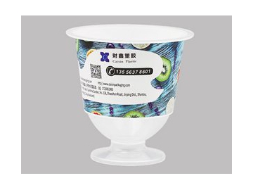 Gobelet à boire IML 120ml, Gobelet en plastique, CX041B