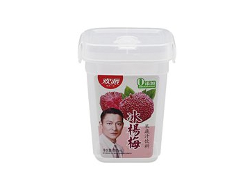 Gobelet à portion IML avec couvercle 380ml, CX082