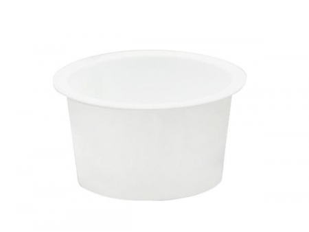 Contenant plastique rond IML 42ml, Tasse plastique ronde, CX105