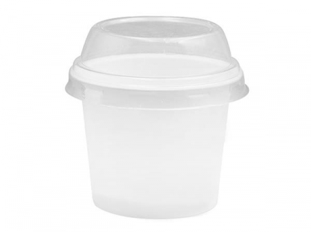 Pots de yaourt avec couvercle IML 320ml, CX129